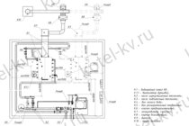 Подключение твердотопливного котла 0.4 МВт схема