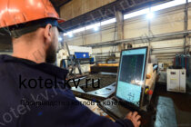 Угольный котел КВр 1.28 К изготовление