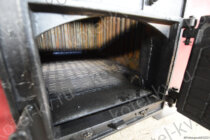 Колосниковая топка стального твердотопливного котла комбинированного на угле на дровах